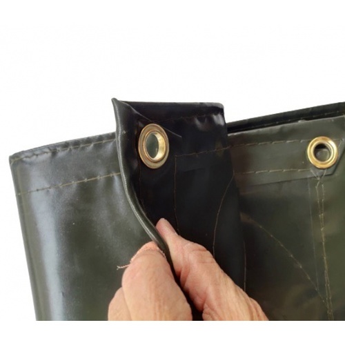 แมงป่อง ผ้าใบคูนิล่อน 3x4M. 550ไมครอน สีขี้ม้า