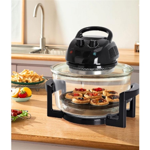 CLOSE หม้ออบลมร้อน 1500 วัตต์ ขนาด 12 ลิตร รุ่น HB-8004 สีดำ