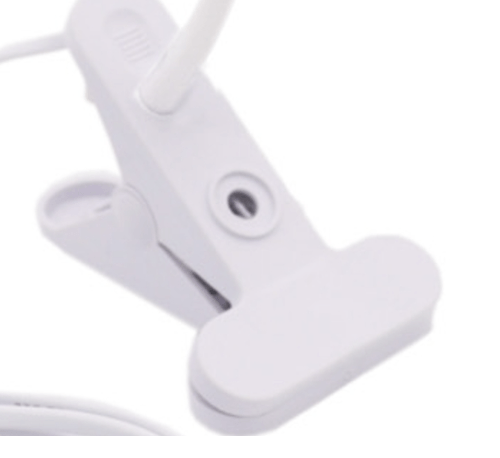 EILON โคมไฟขาหนีบหลอดขั้ว E27 พร้อมสายไฟยาว 2m รุ่น EDTJ-E27-DW02 สีขาว