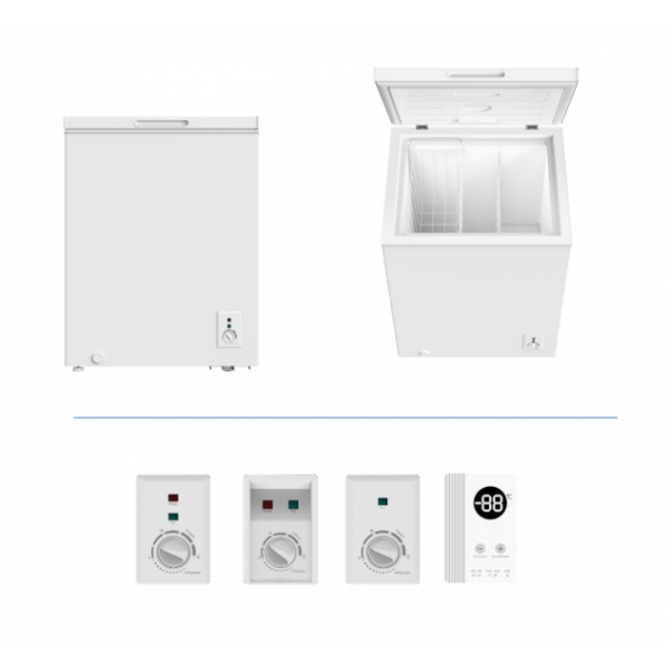 CHiQ ตู้แช่แข็งแบบฝาทึบ ขนาด  5Q รุ่น CCF142 สีขาว