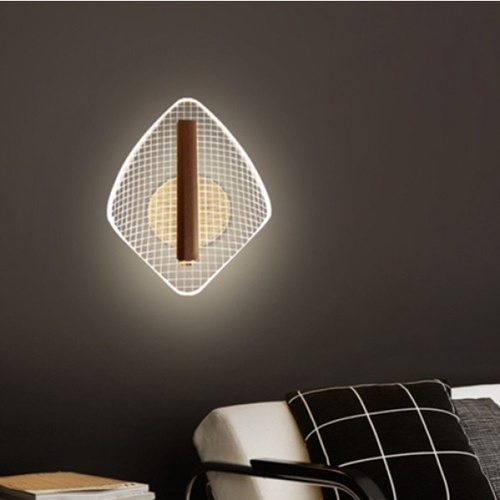 EILON โคมไฟติดผนังทรงวินเทจ 4W 4000K รุ่น YBD-19 แสงคูลไวท์ สีใส