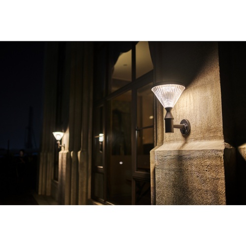 EILON โคมไฟผนังโซล่าเซลล์ รุ่น SF-WLG001 แสงเดย์ไลท์