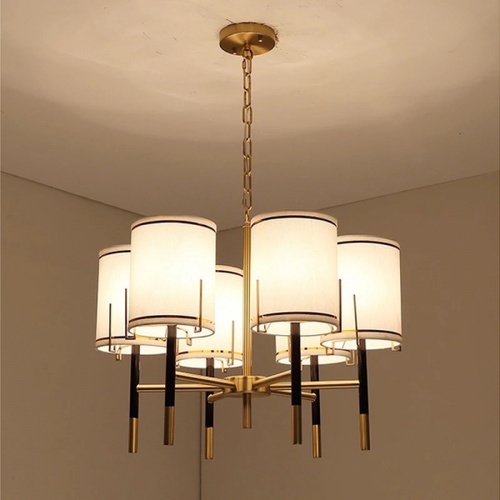 EILON โคมไฟแขวน Chandelier แบบช่อ 36W ขั้ว E27*6 รุ่น KDD7022/6 สีขาว