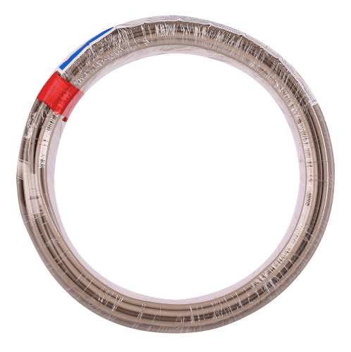 BCC สายไฟ THW 1x4 ตร.มม. 30 m. สีเทา