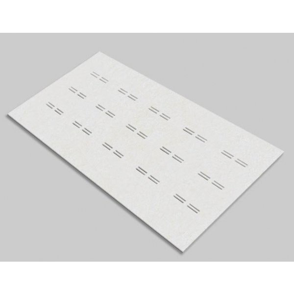 ห้าห่วง บอร์ดฝ้าระบายอากาศ รุ่นคลาสสิค ผิวเรียบ 0.4x60x120ซม. สีธรรมชาติ