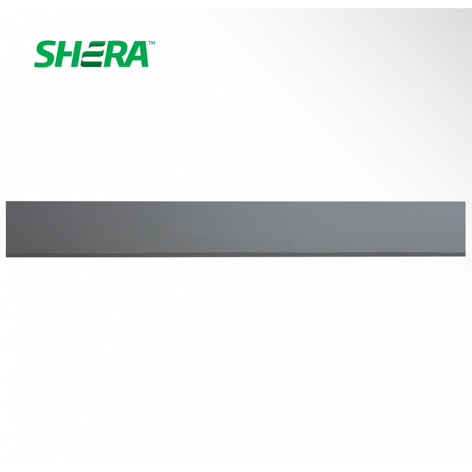 เฌอร่า ไม้เชิงชาย รุ่นลบขอบ ผิวเรียบ 1.6x20x400 ซม. สีมิดไนท์ เกรย์