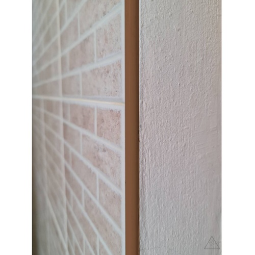 SUCCESS คิ้ว PVC เคลือบUV 10 มม. ยาว 2 เมตร รุ่น U40/BR801 สีน้ำตาลอ่อน