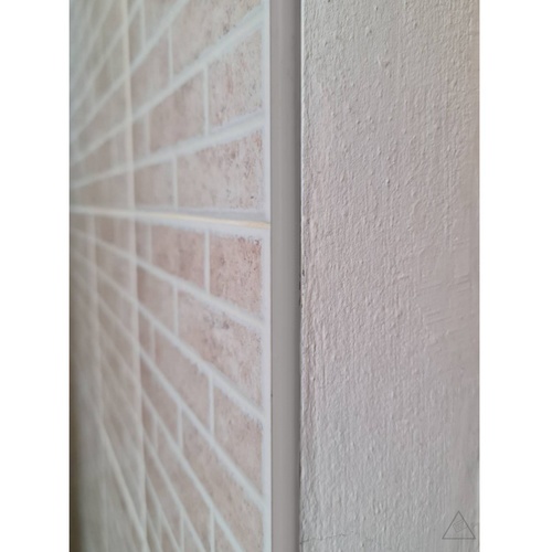 MAC คิ้วกระเบื้องPVC แบบโค้ง ขนาด 8 มม. ยาว 2 เมตร รุ่นSUPER UV สีเทา