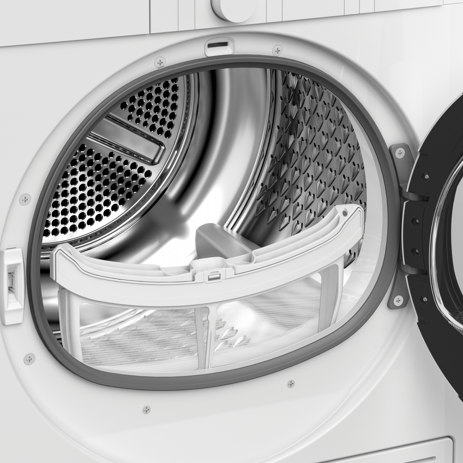 BEKO เครื่องอบผ้า ฝาใส 8 กก. DA8112RX0W สีขาว 