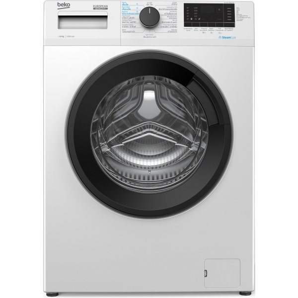 BEKO เครื่องซักผ้าฝาหน้า ขนาด 9 กิโลกรัม รุ่น WCV9614XB0STW สีขาว