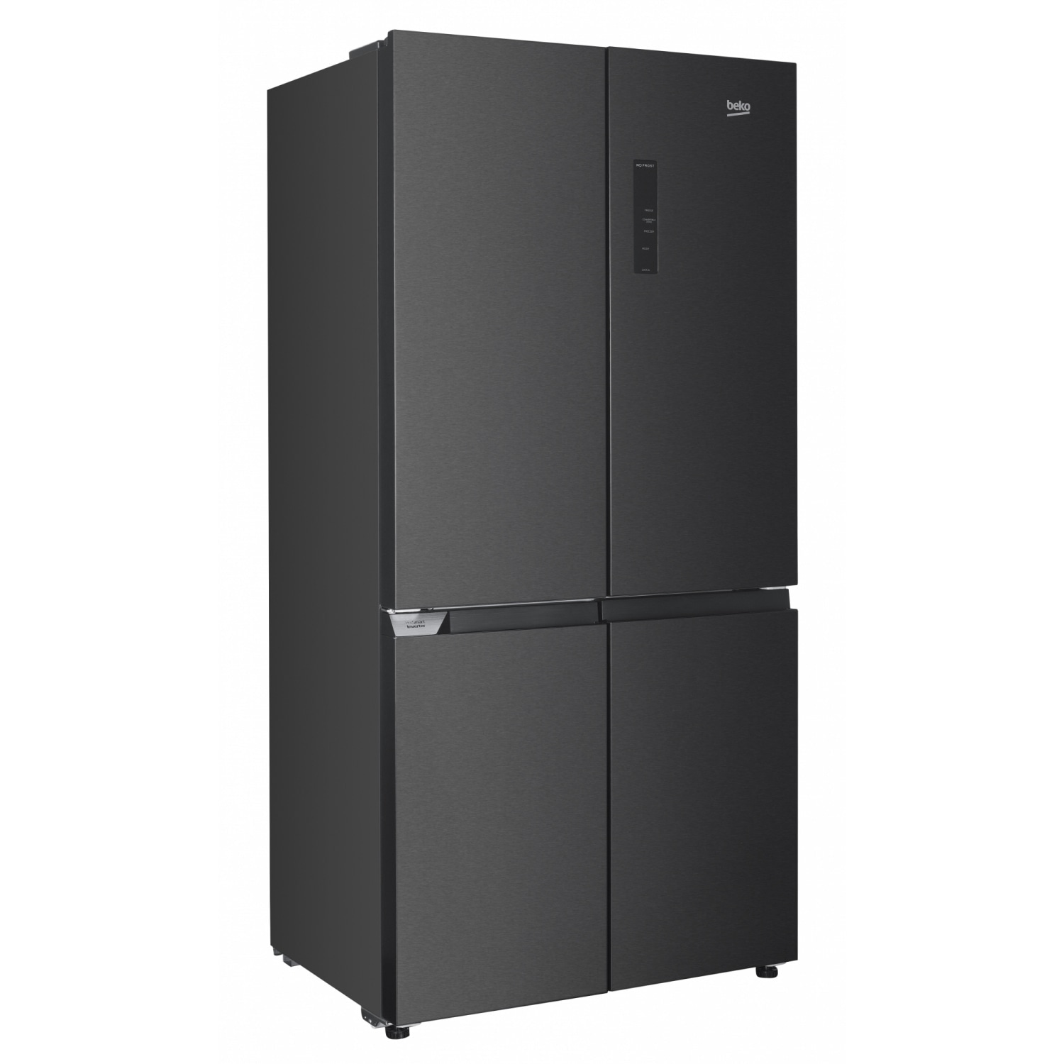 BEKO ตู้เย็น Multi Doors ขนาด 16.5 คิว รุ่น GNO46624HFSK สี DARK INOX