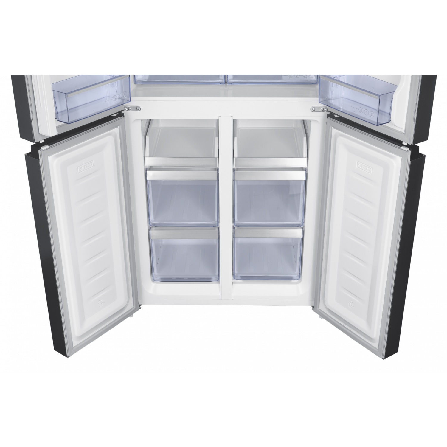 BEKO ตู้เย็น Multi Doors ขนาด 16.5 คิว รุ่น GNO46624HFSK สี DARK INOX