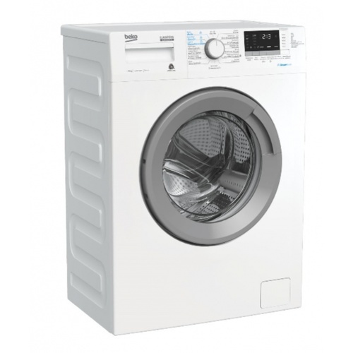 BEKO เครื่องผ้าฝาหน้า 8 กก. Inverter WCV8612XS0ST สีขาว