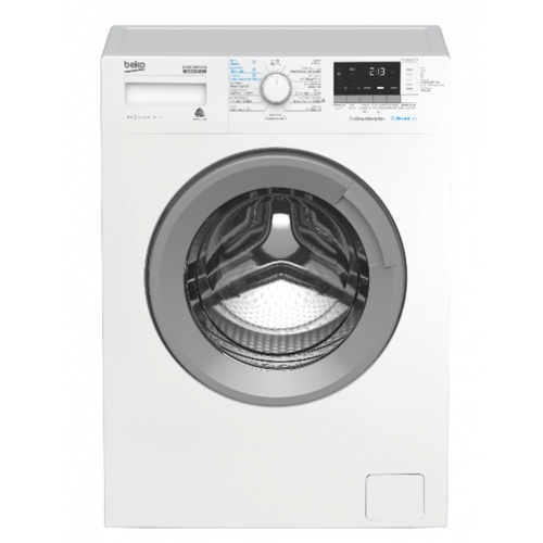 BEKO เครื่องผ้าฝาหน้า 8 กก. Inverter WCV8612XS0ST สีขาว