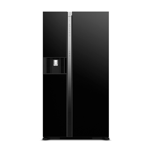 HITACHI ตู้เย็น Side by side 20.2 คิว RSX600GPTH0 GBK สีกระจกดำ