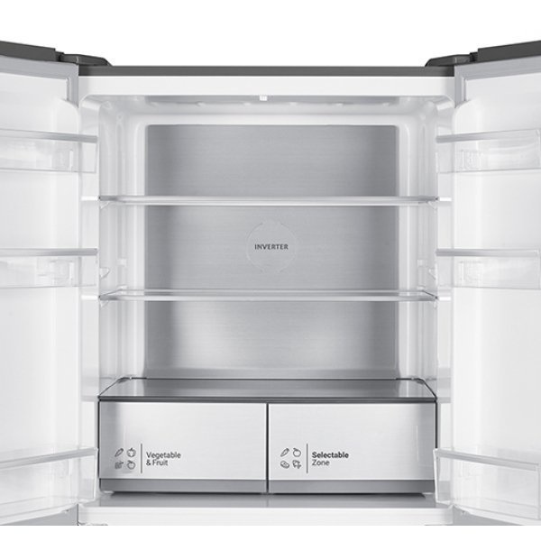 HITACHI ตู้เย็น Multi door ขนาด 16.5 คิว รุ่น HR4N7522DSXTH สีเทา