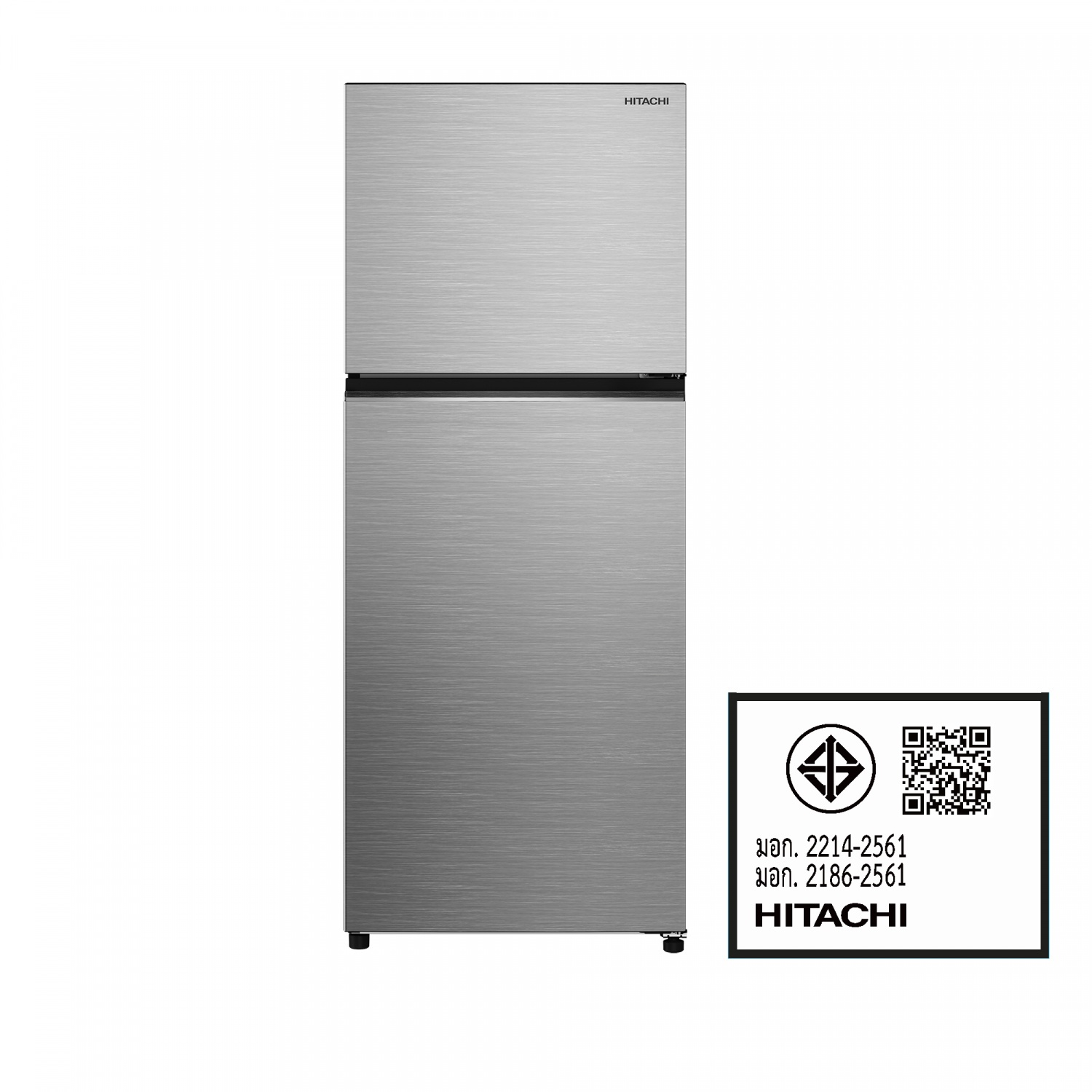HITACHI ตู้เย็น 2 ประตู 13.2 คิว HRTN6408SXTH ELEGANT INOX