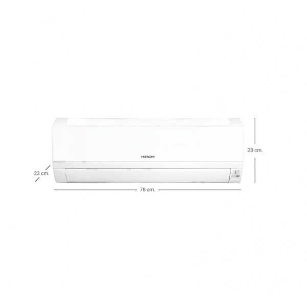 HITACHI เครื่องปรับอากาศ Inverter ขนาด 12200 BTU RAK-VH13PCAST สีขาว