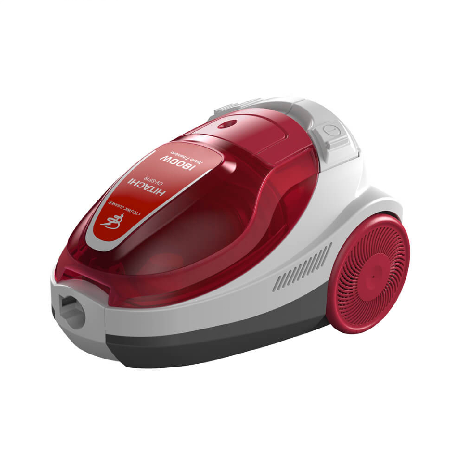 HITACHI เครื่องดูดฝุ่นแบบกล่อง 1800 วัตต์  รุ่น CV-SF18 RE สีแดง