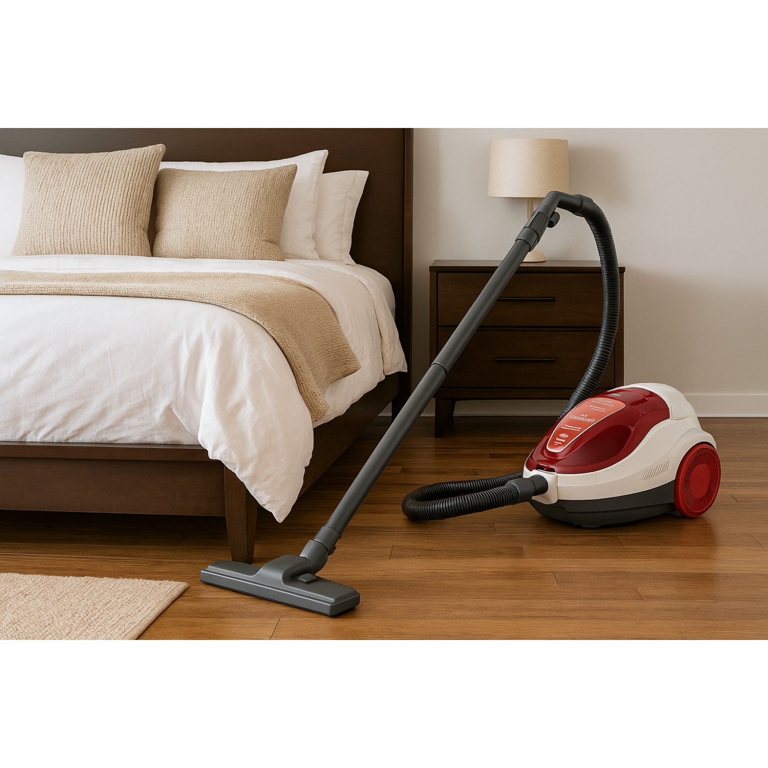 HITACHI เครื่องดูดฝุ่นแบบกล่อง 1800 วัตต์  รุ่น CV-SF18 RE สีแดง