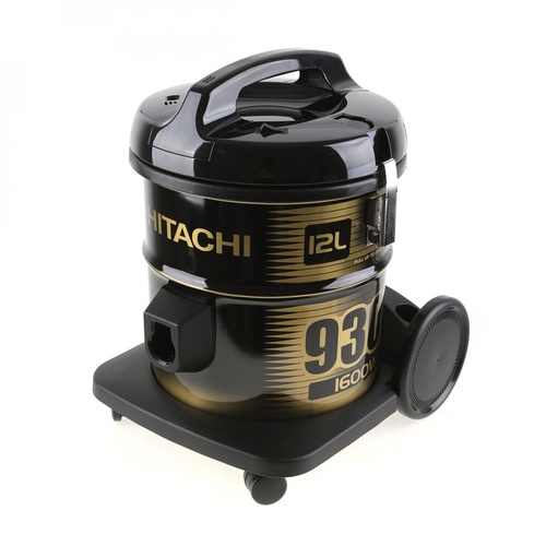 HITACHI เครื่องดูดฝุ่นแบบถัง 12 ลิตร  1600 วัตต์ CV930F BK สีดำ