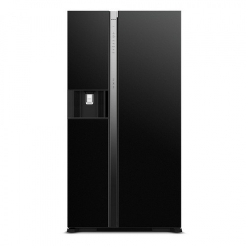 HITACHI ตู้เย็น Side by side 20.2 คิว RSX600GPTH0 GBK สีกระจกดำ