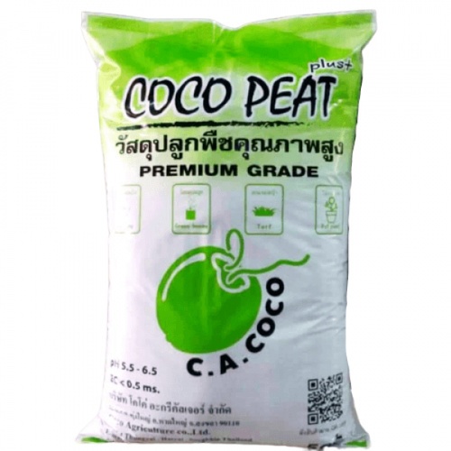 วัสดุปลูกพืชคุณภาพสูง โคโค่พีท พลัส 35ลิตร