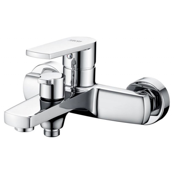 Karat ก๊อกผสมอ่างอาบน้ำแบบก้านโยกติดผนัง KF-58-720-50