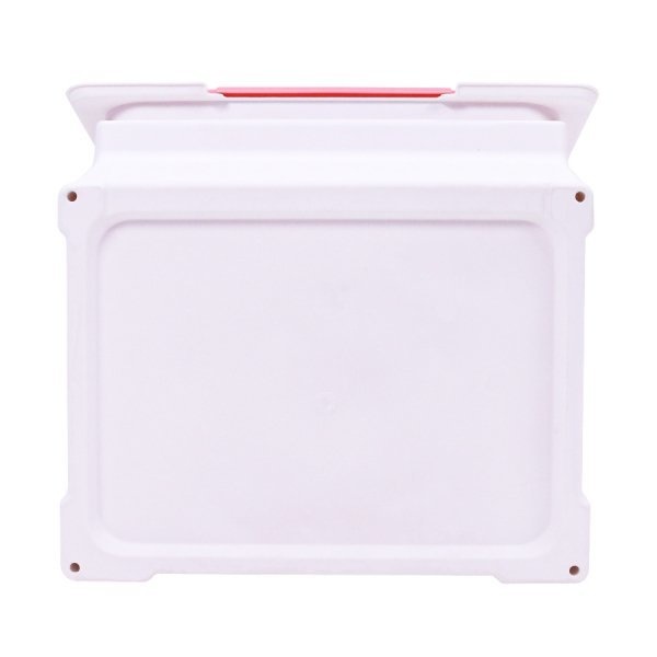 PETCH กล่องเก็บของพร้อมฝาสไลด์ size L 44x42x40.5cm. รุ่น 8221 สีชมพู