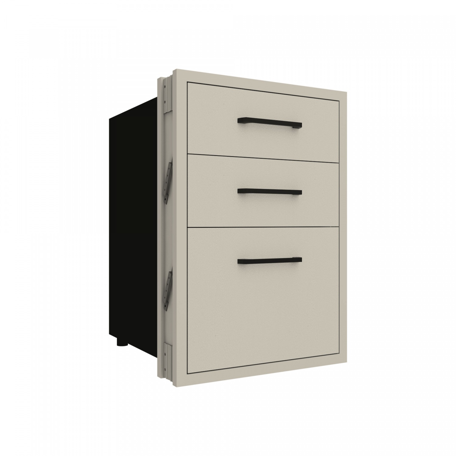 CLOSE  ตู้ลิ้นชัก uPVC  LIMA ขนาด 44x65 ซม. Vacuum สีเบจ 