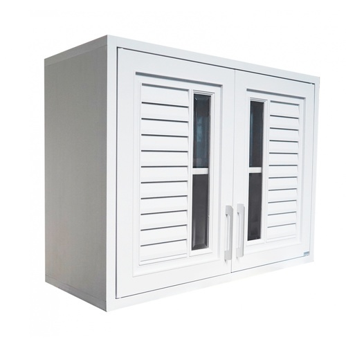 CLOSE ตู้แขวนคู่  ABS ALISA 86x66x34 ซม. สีขาวออร่า