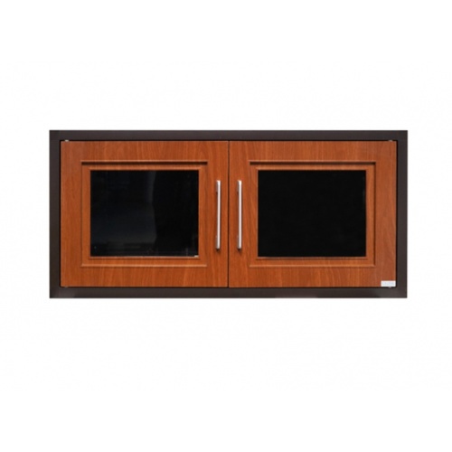 CLOSE ตู้แขวนเสริม ABS ALISA-2 BROWNIE 86x41x34 ซม. สีน้ำตาลพรีเมี่ยม