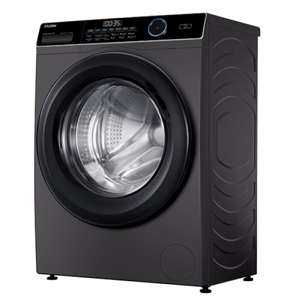 HAIER เครื่องซักผ้าฝาหน้า ขนาด 10 Kg. รุ่น HW100-BP14959S6 สี dark gray