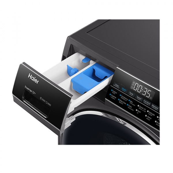 HAIER เครื่องซักผ้าฝาหน้า ขนาด 12kg  รุ่น HW120-BP14959S6  สี dark gray