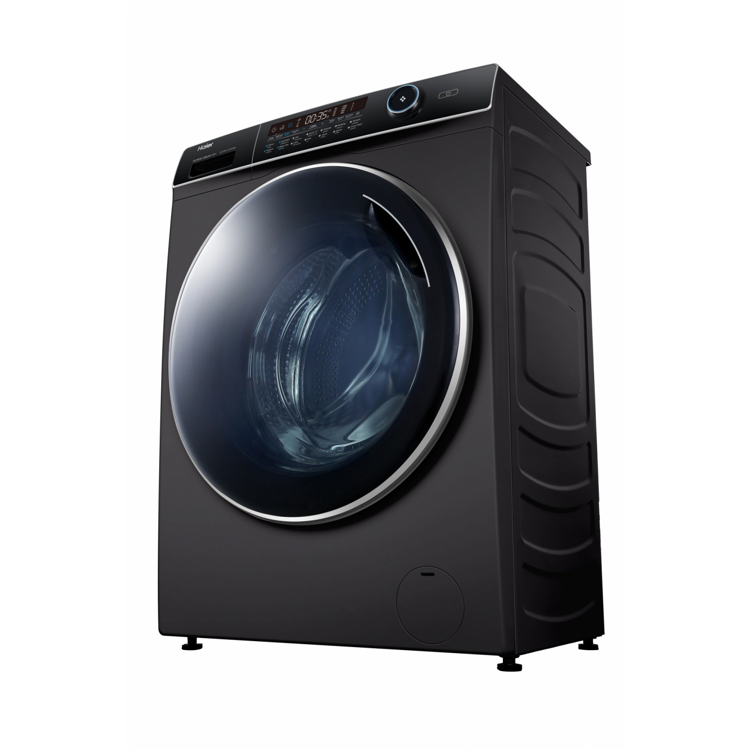 HAIER เครื่องซักผ้าฝาหน้า ขนาด 15 Kg. รุ่น HW150-BP14986ES9 สีดำ