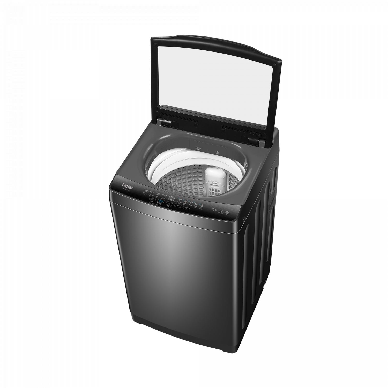 HAIER เครื่องซักผ้าฝาบน ขนาด 12 กิโล รุ่น HWM120-316S6 สีดำ