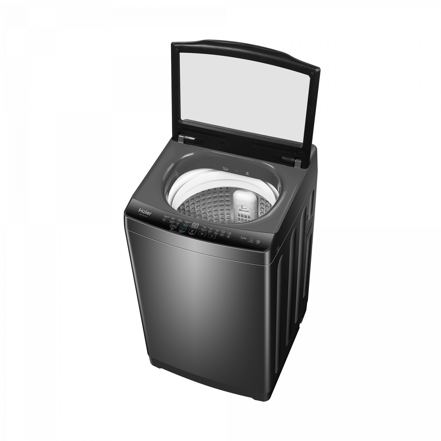 Haier เครื่องซักผ้าฝาบน ขนาด 15กก. รุ่น HWM150-316S6 สีดำ