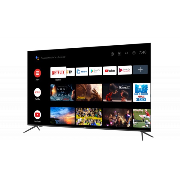 Haier Smart TV Android 11 ขนาด 43 นิ้ว รุ่น H43K6FG Plus สีดำ