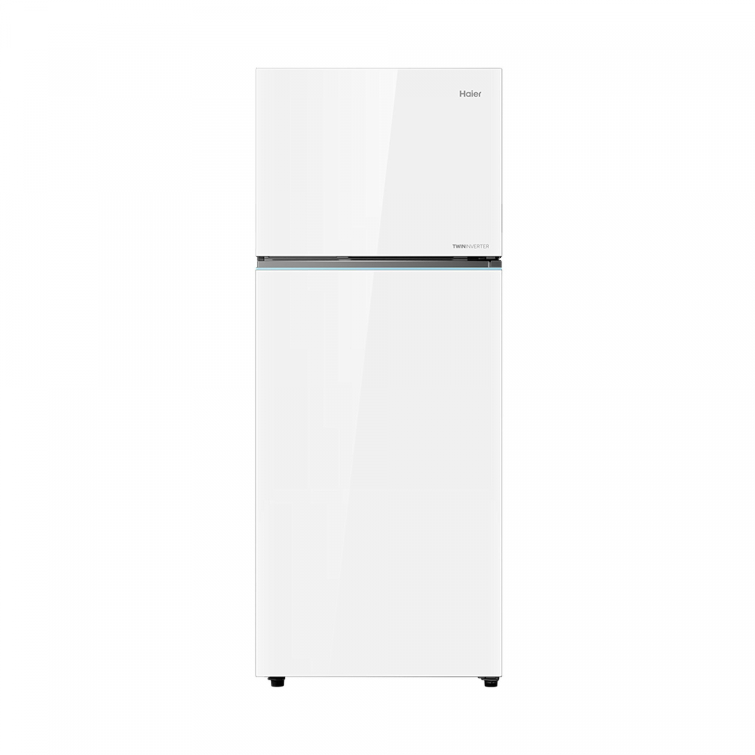HAIER ตู้เย็น 2 ประตู ขนาด 16 คิว รุ่น HRF-460MGI สีขาวกระจก