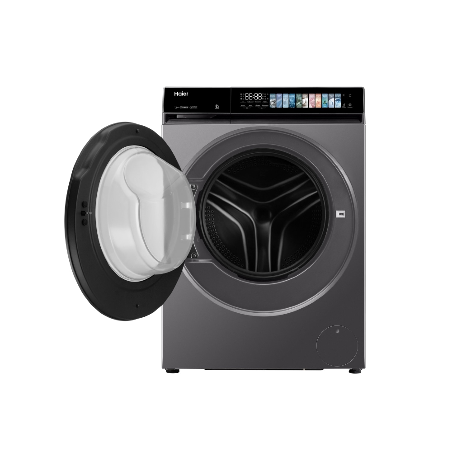 HAIER เครื่องซักผ้าฝาหน้า ขนาด 14 กก. รุ่น HW140-BP14367S8U1 สีดำ