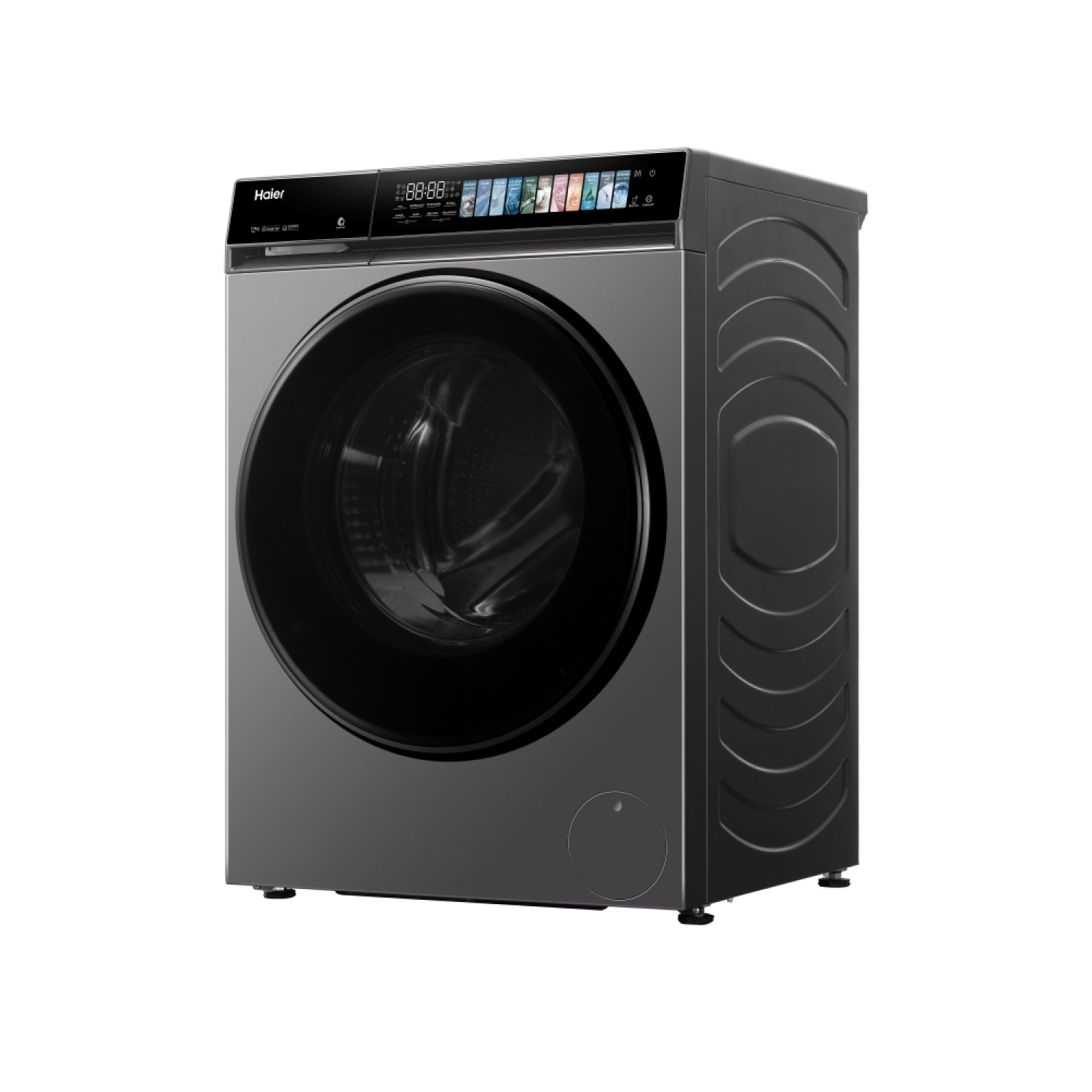 HAIER เครื่องซักผ้าฝาหน้า ขนาด 14 กก. รุ่น HW140-BP14367S8U1 สีดำ