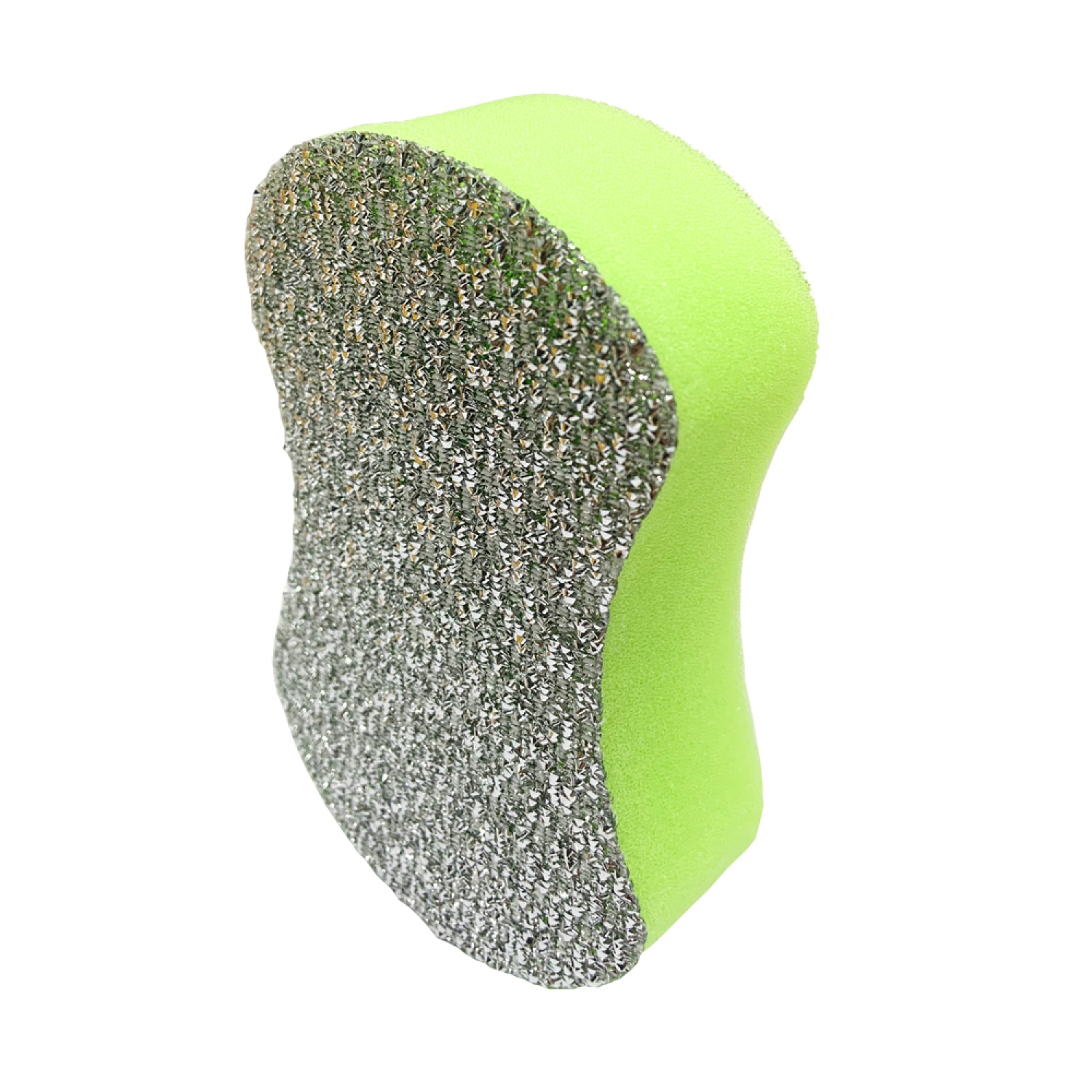 Poly-Brite ใยขัดอเนกประสงค์ซิลเวอร์ แอนตี้แบคทีเรีย รุ่น 371-1A4D0 สีเขียวเงิน 