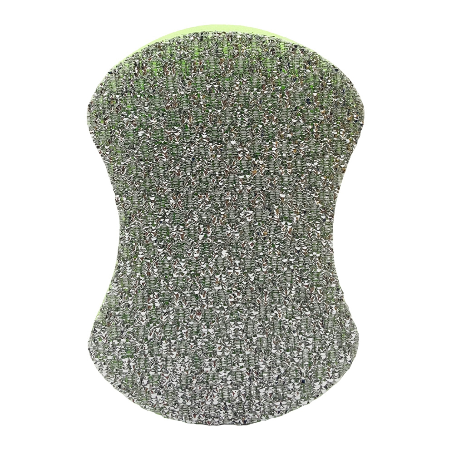 Poly-Brite ใยขัดอเนกประสงค์ซิลเวอร์ แอนตี้แบคทีเรีย รุ่น 371-1A4D0 สีเขียวเงิน 