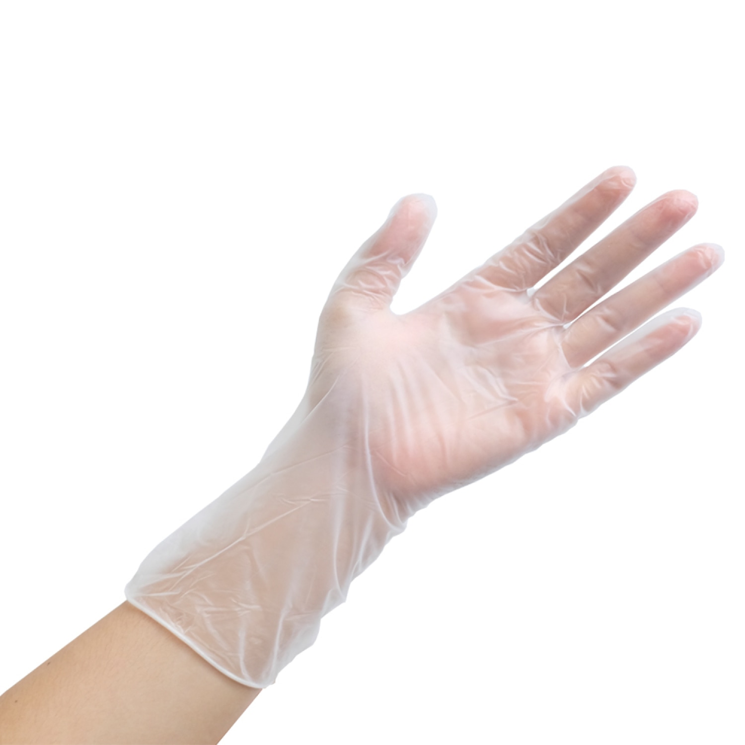 Poly-Brite ถุงมือพลาสติกไวนิล Size L รุ่น 961HL (100 ชิ้น/กล่อง)