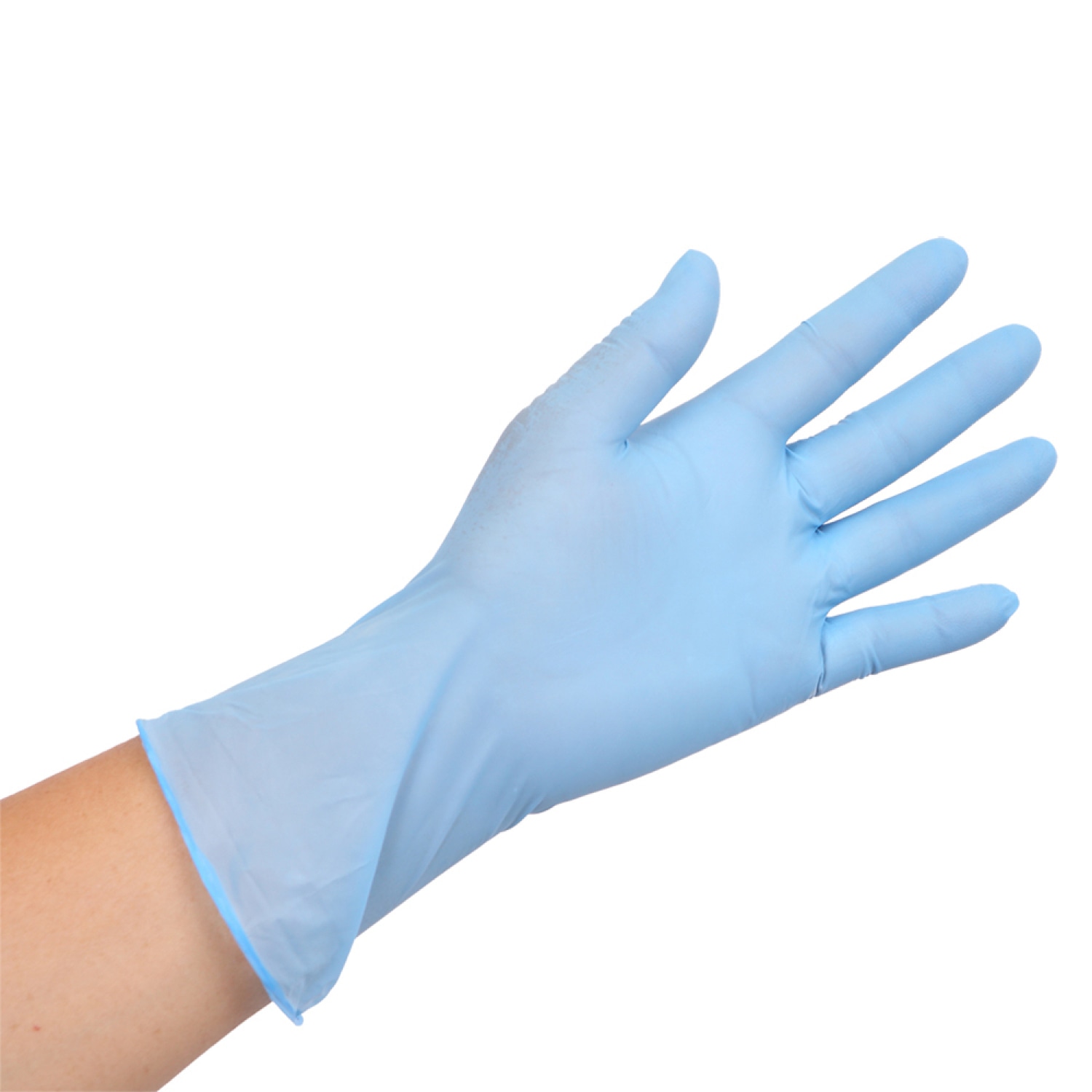 Poly-Brite ถุงมือยางไนไตร Size L รุ่น 943DL (100ชิ้น/กล่อง)