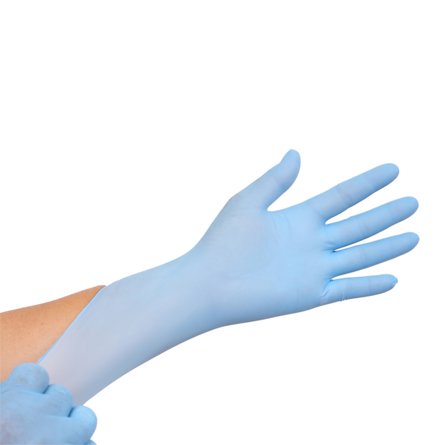 Poly-Brite ถุงมือยางไนไตร Size L รุ่น 943DL (100ชิ้น/กล่อง)