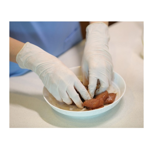 Poly-Brite ถุงมือยางอนามัย Size M รุ่น Extra Thin Lite 944DM (100ชิ้น/กล่อง)