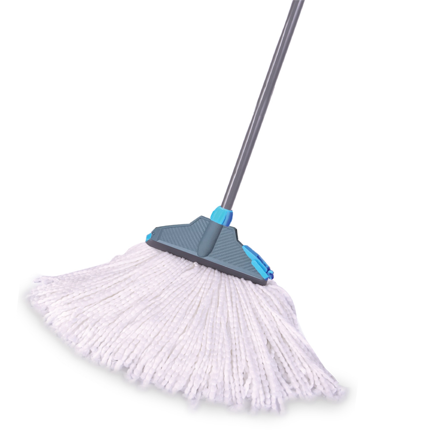 Poly-Brite ม็อบแบบคลิปล็อคไมโครไฟเบอร์ 10 นิ้ว รุ่น 5122-6 สีขาว