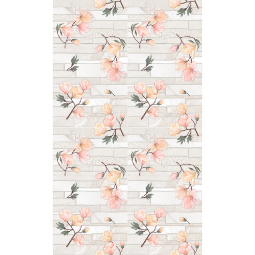 MARBELLA 10x16 กระเบื้องบุผนัง เมฆซร้องผกา-พิ้งค์ (MB) (10P) gloss A