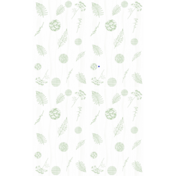 Marbella กระเบื้องเซรามิคปูผนัง 10x16 นิ้ว รุ่น ใบระย้า (MB) Gloss (10P)